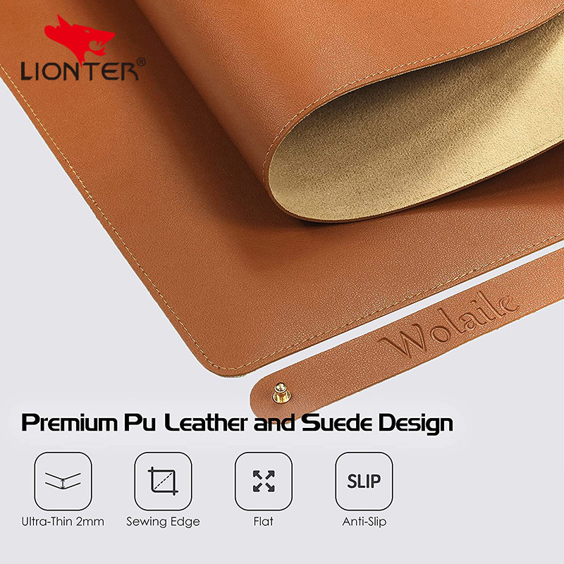 Leather mouse pad